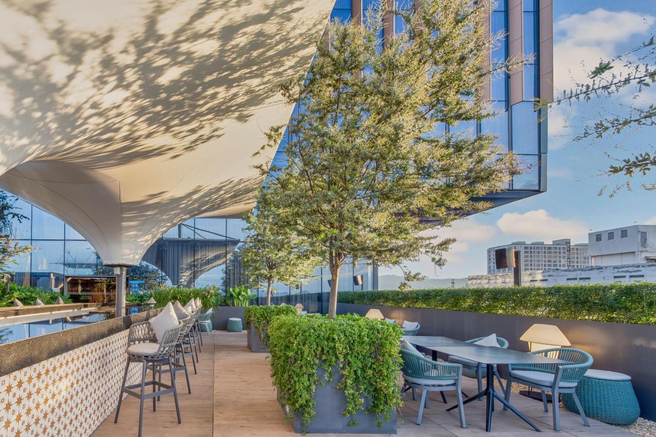 Fiesta Americana Viaducto Aeropuerto メキシコシティ エクステリア 写真 The rooftop bar
