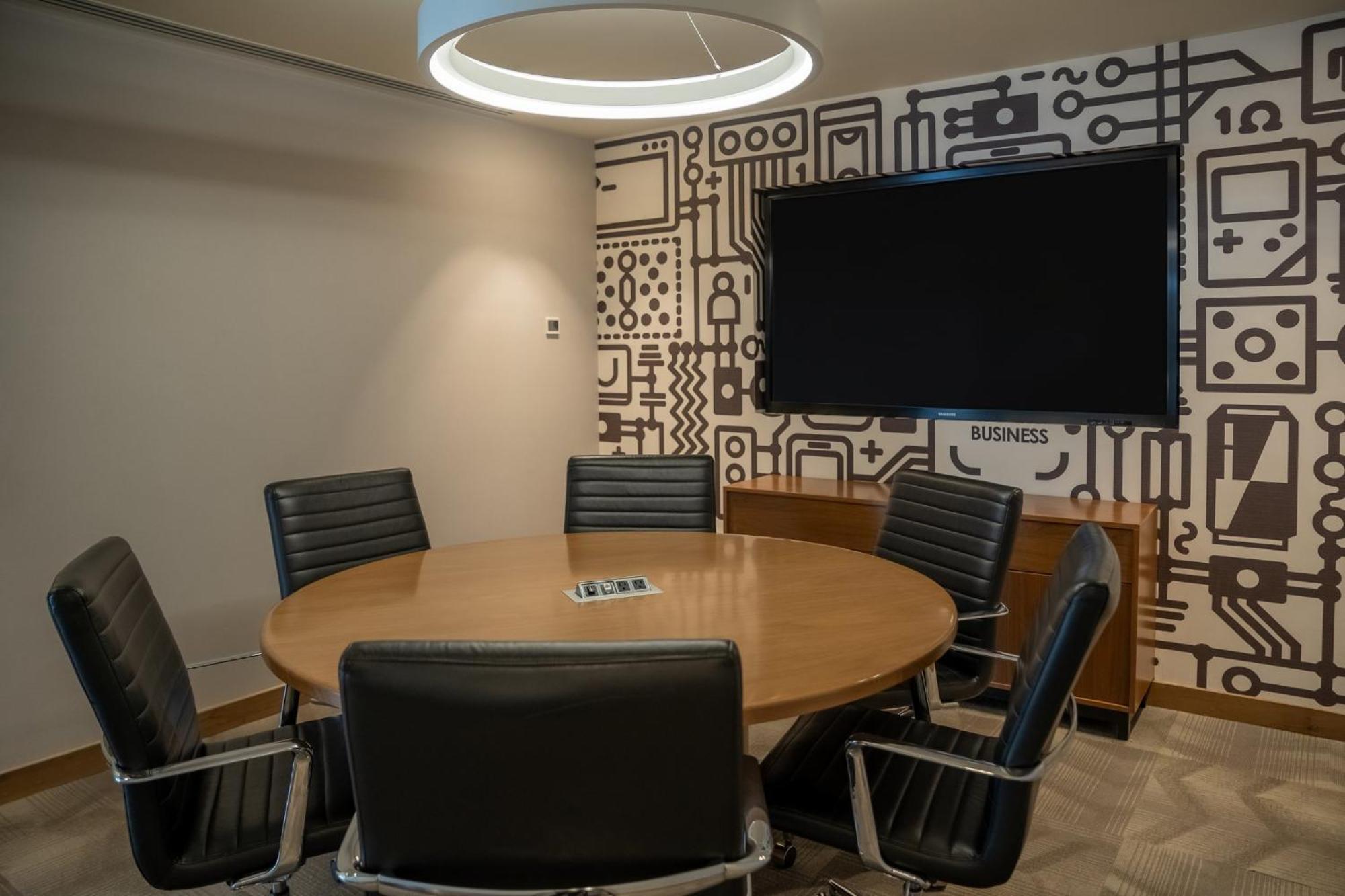 Fiesta Americana Viaducto Aeropuerto メキシコシティ エクステリア 写真 A meeting room at the hotel