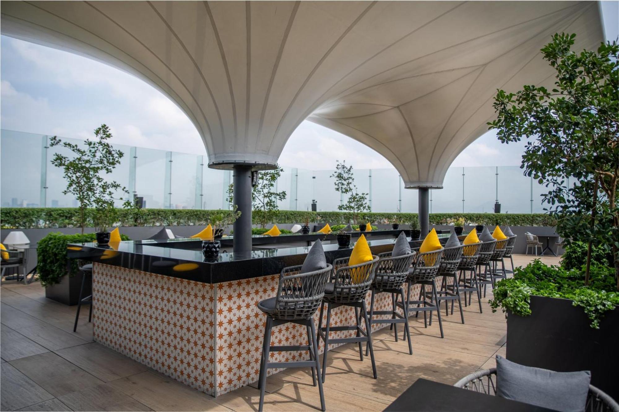 Fiesta Americana Viaducto Aeropuerto メキシコシティ エクステリア 写真 The Bar